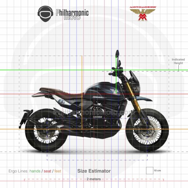 Moto Morini Seiemmezzo SCR 2024 Blue Storm