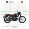 Royal Enfield Bullet 350 2023 Black Gold