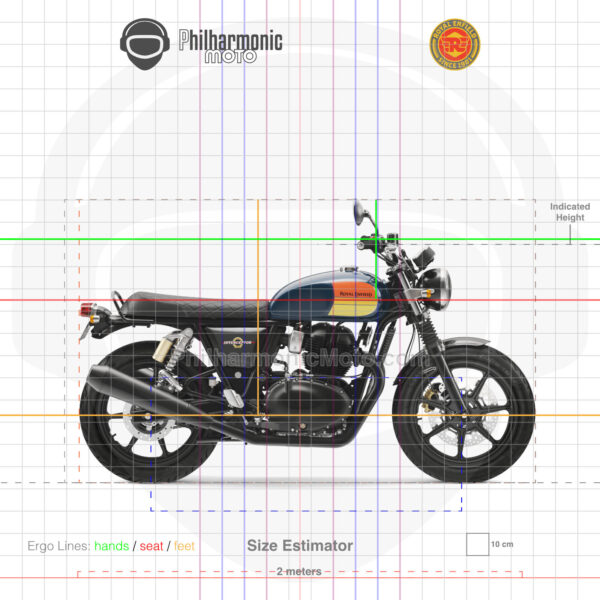 Royal Enfield Interceptor 650 2023 Barthelona Blue