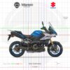 Suzuki GSX-S1000GX 2024 Metallic Triton Blue