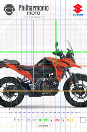 Suzuki V-Strom 250SX 2023 Pearl Blaze Orange