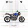 Triumph Speed 400 2024 Caspian Blue