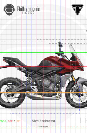 Triumph Tiger Sport 660 2022 Korosi Red Graphite