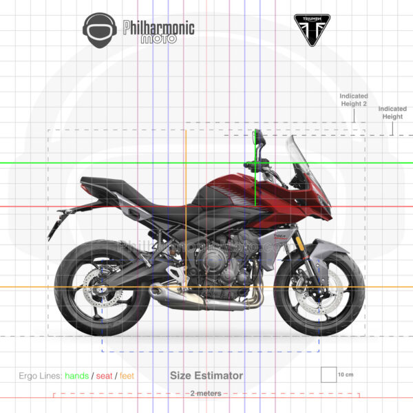 Triumph Tiger Sport 660 2022 Korosi Red Graphite