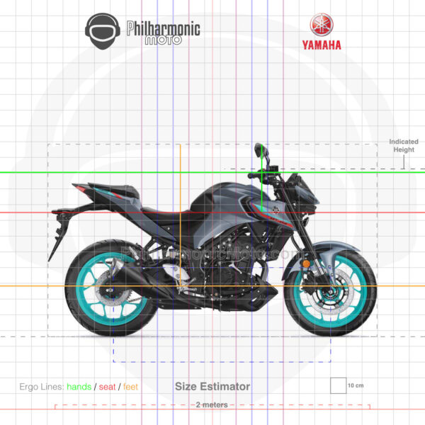 Yamaha MT-03 2022 Cyan Storm