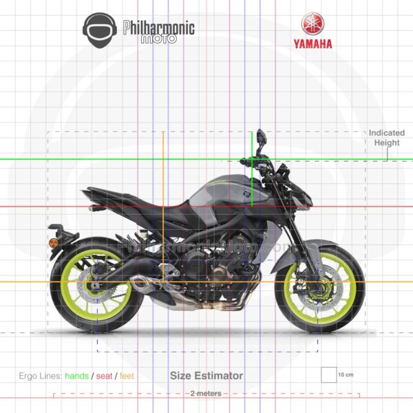 Yamaha MT-09 FZ-09 2017 yellow grey