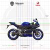 Yamaha YZF-R125 2022 Icon Blue