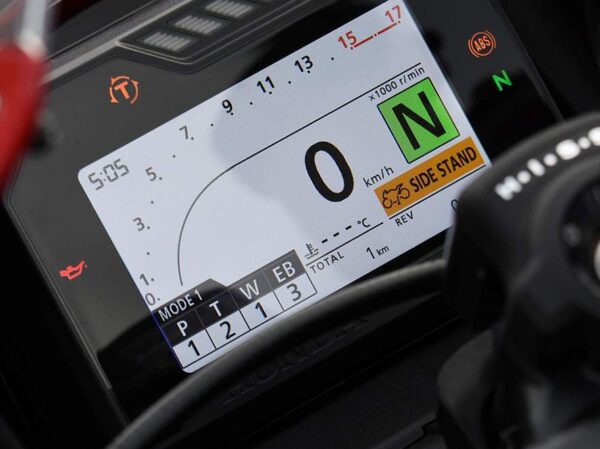 Honda CBR600RR 2021 dashboard