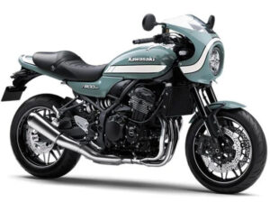 Kawasaki Z900RS Cafe 2020 blue front