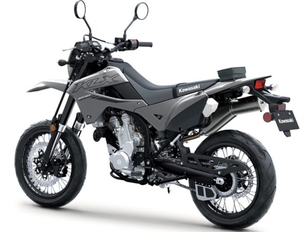 Kawasaki KLX300SM 2024 Battle Gray back