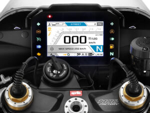 Aprilia RSV4 Factory 1100 2021 dashboard