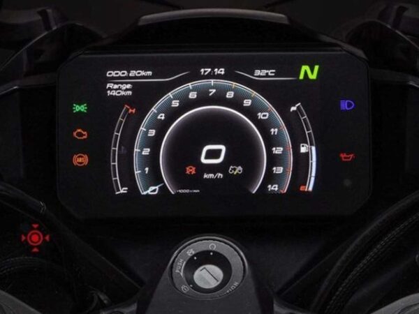 CFMoto 450SR 2023 dashboard