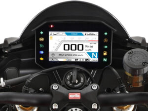 Aprilia Tuono V4 Factory 1100 2021 dashboard