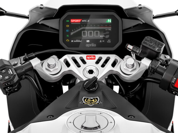 Aprilia RS 457 2024 dashboard