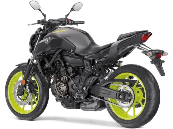 Yamaha MT-07 2018 back