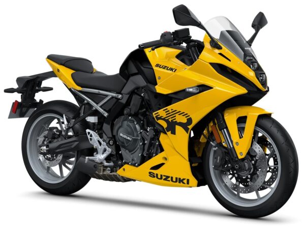 Suzuki GSX-8R 2024 Pearl Ignite Yellow front