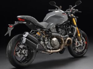 Ducati Monster 1200 S 2018 grey back