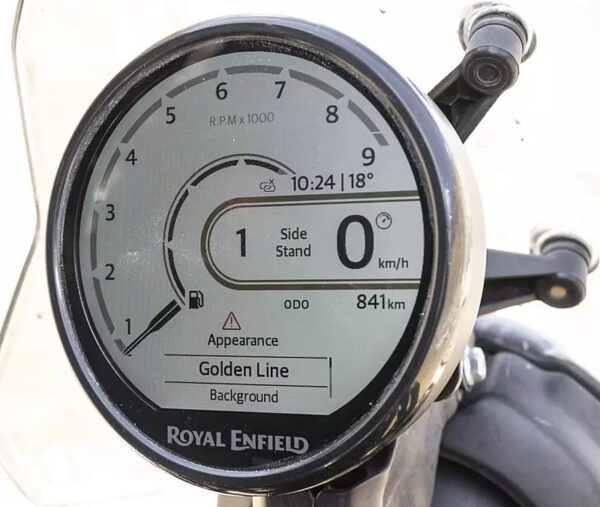 Royal Enfield Himalayan 2024 dashboard2