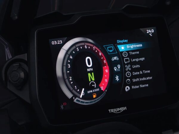 Triumph Tiger 900 Rally Pro 2024 dashboard