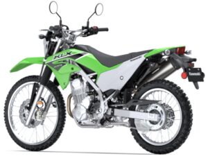 Kawasaki KLX230 S 2023 Lime Green back