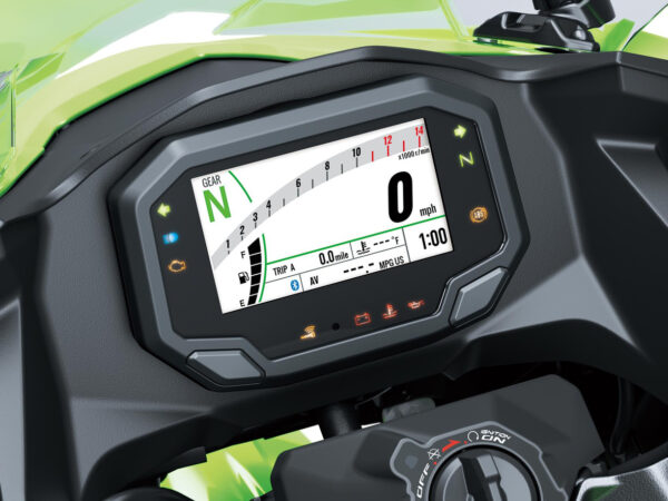 Kawasaki Ninja 500 SE 2024 dashboard