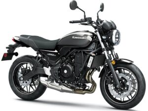 Kawasaki Z650RS 2024 Ebony Metallic Matte Carbon Grey front