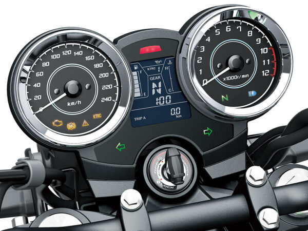 Kawasaki Z650RS 2024 dashboard