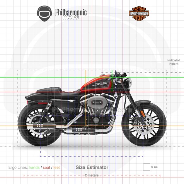 Harley-Davidson Roadster 2020 red and black