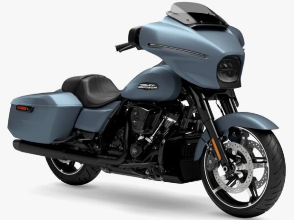 Harley-Davidson Street Glide 2024 Sharkskin Blue Black front