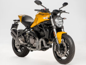 Ducati Monster 821 2018 yellow front