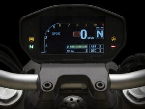 Ducati Monster 821 2018 dashboard