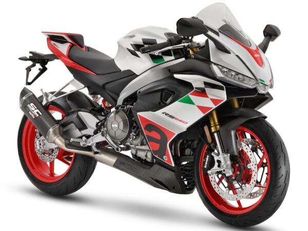 Aprilia RS 660 Extrema 2023 Checkered Flag front