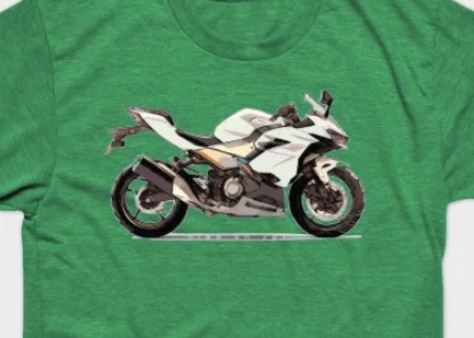 kawasaki ninja 400 cyber tshirt