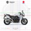 Suzuki GSF1250S Bandit 1250S 2015 white