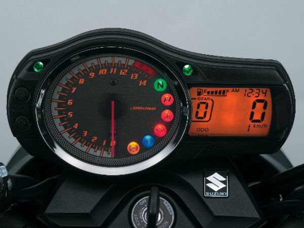 Suzuki GSF650 Bandit 650 2009 dashboard