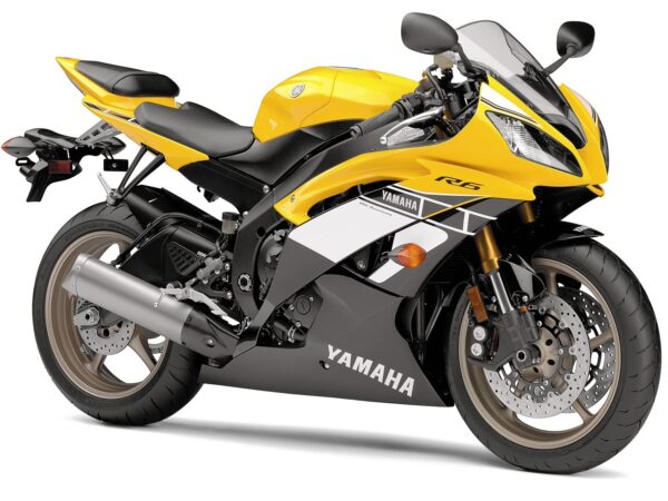 Yamaha YZF-R6 2016 yellow black front