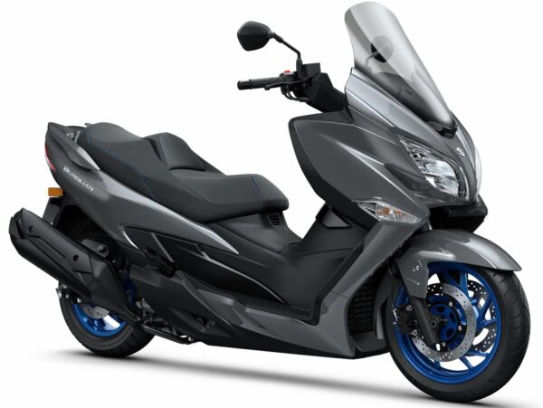 Suzuki Burgman 400 2024 Solid Iron Gray front