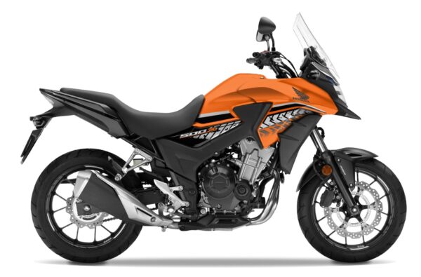 Honda CB500X 2017 orange side