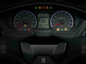 Suzuki Burgman 400 2024 dashboard