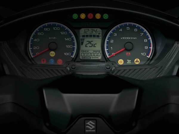 Suzuki Burgman 400 2024 dashboard