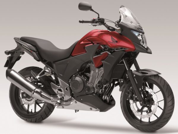 Honda CB500X 2013 Candy Ruby Red front