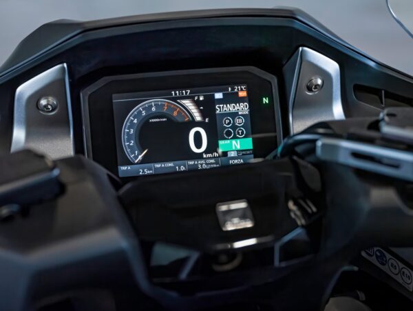 Honda Forza 750 2021 dashboard