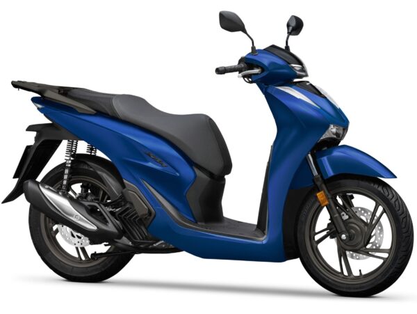 Honda SH125i 2024 Matt Pearl Pacific Blue front