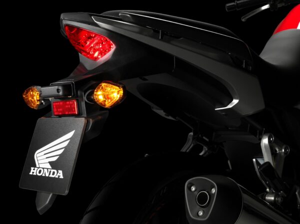 Honda CB500X 2016 red taillight