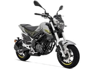 Benelli TNT 125 2024 Pastel Grey front