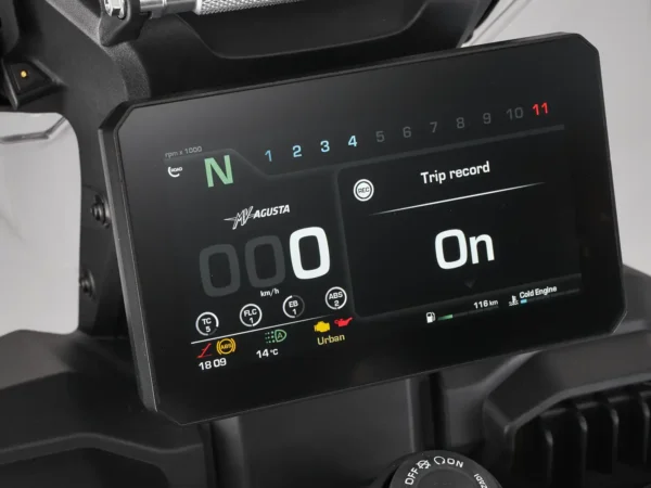 MV Agusta Enduro Veloce 2024 dashboard