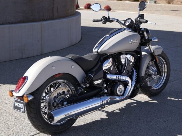 Indian Scout Classic 2025 back