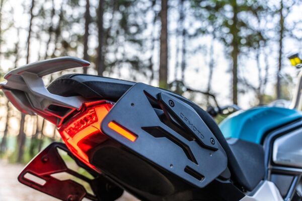 CFMoto 700CL-X Adventure 2023 Aurora Blue taillight