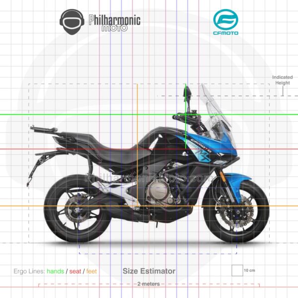 CFMoto 650MT 2019 blue