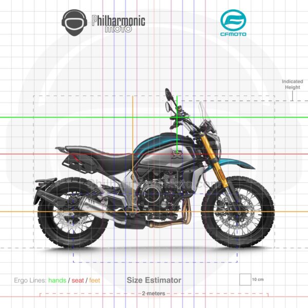 CFMoto 700CL-X Adventure 2023 Aurora Blue